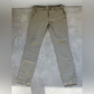 BUNDLE of black and tan GAP pants